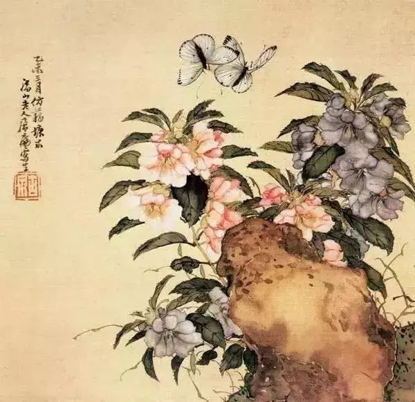 每日一学——撞水撞粉国画技法分享